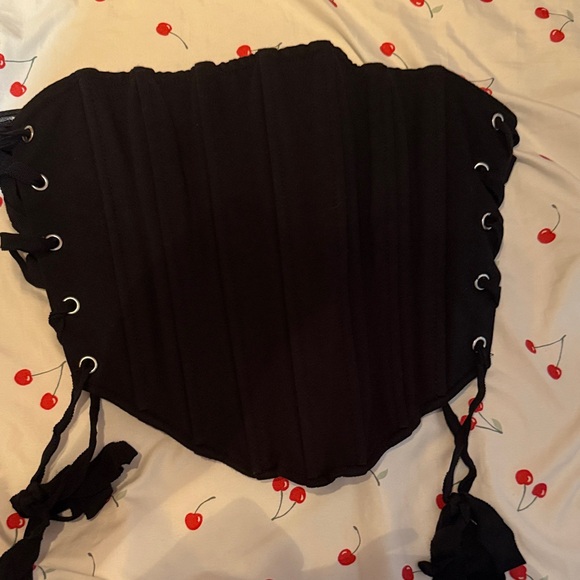 Forever 21 Tops - Forever 21 Black Corset Top